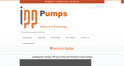 Desktop Screenshot of ipp-pumps.com